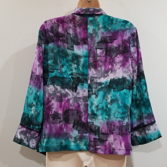 Hp🕺💃Pretty Rebellious women's multi color blazer - Picture 6 of 8